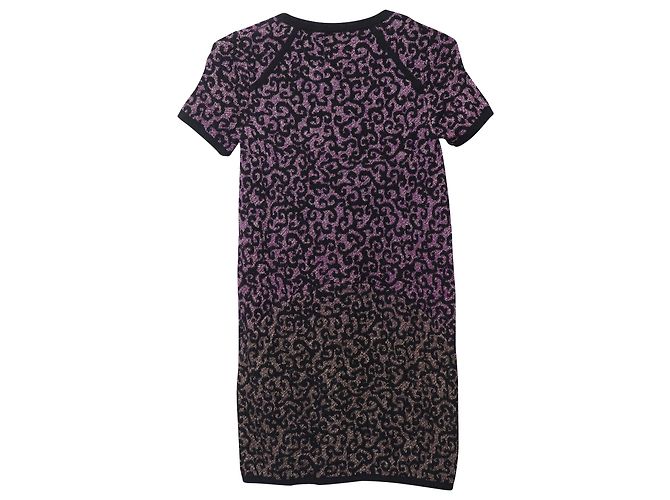 M Missoni Strickkleid aus lilafarbenem Polyamid - Ansicht 5