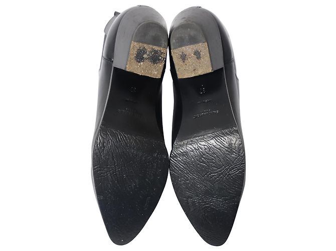 Botines Saint Laurent Rock Chelsea en Cuero Negro - vista 5