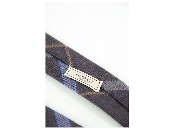 Hackett London Cravates Hackett Marron - vue 5