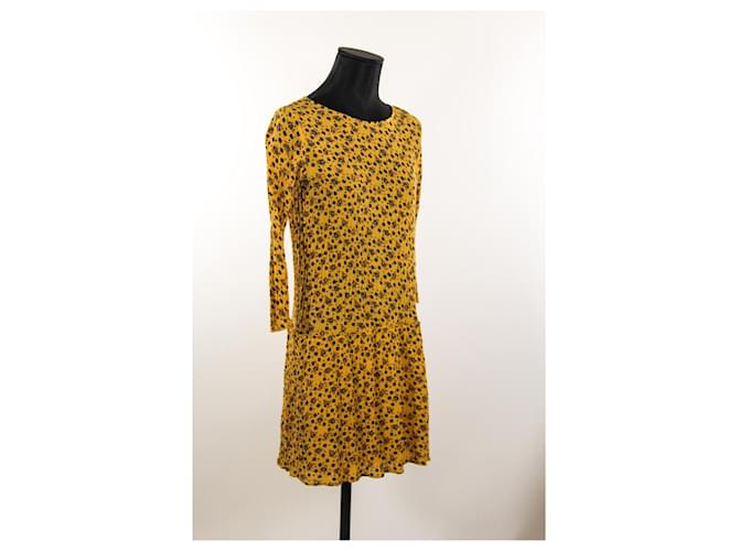 Vestido Leon & Harper S Amarillo - vista 4