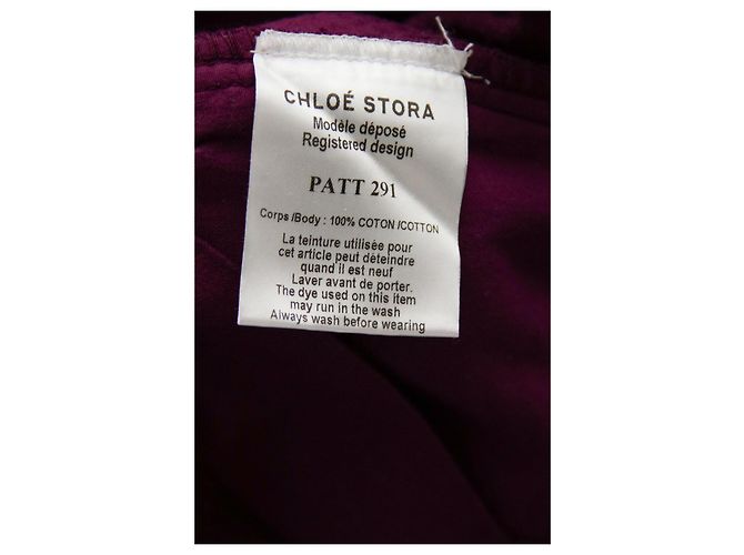 Chloé Stora Calça Chloe Stora 38 Roxo - vista 6