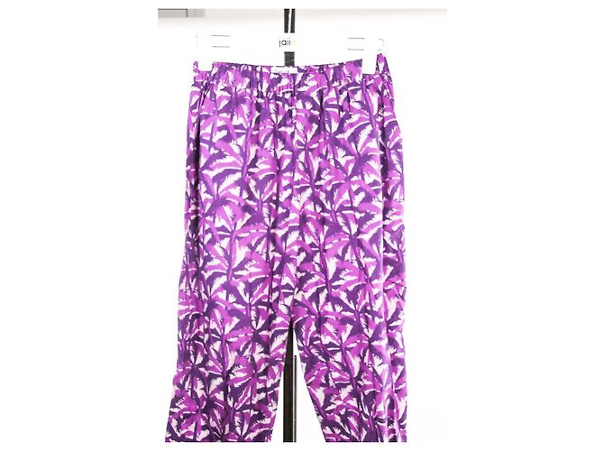 Chloé Stora Calça Chloe Stora 38 Roxo - vista 4