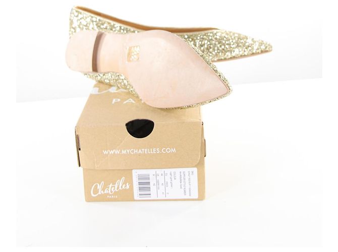Chatelles Chatelle Ballerine 42 D'oro - vista 4