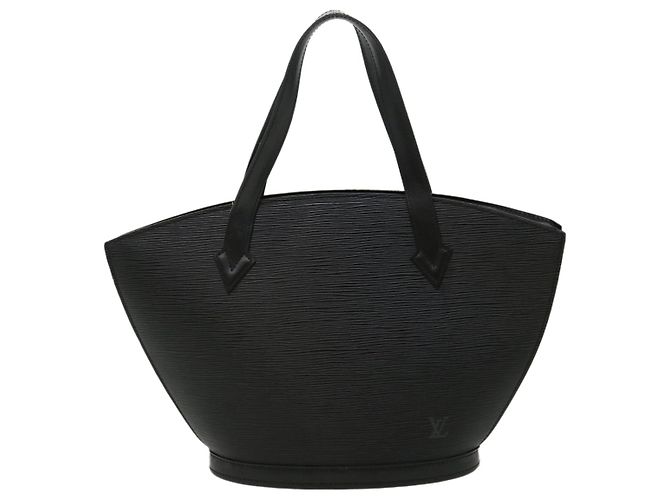 LOUIS VUITTON Borsa a mano Epi Saint Jacques Nero M52272 LV Aut pt4427 - vista 13