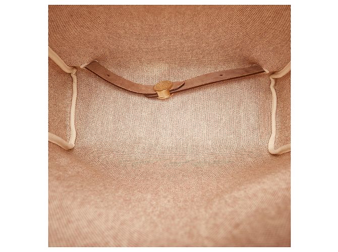 Hermès Zaino Hermes Brown Herbag Canvas Marrone Beige - vista 5
