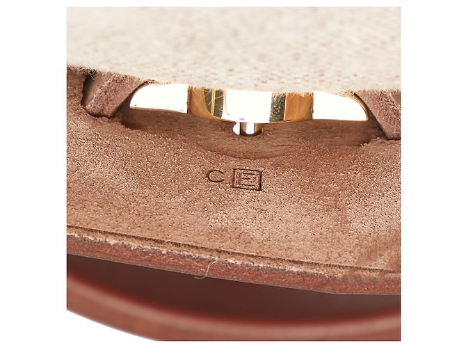 Hermès Zaino Hermes Brown Herbag Canvas Marrone Beige - vista 7