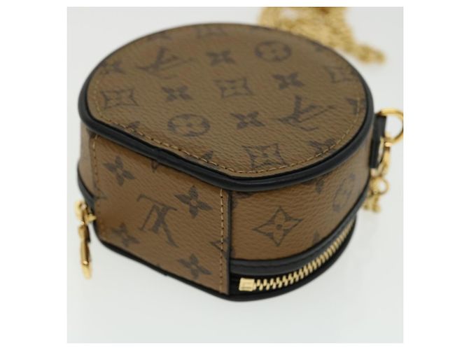 LOUIS VUITTON Borsa a spalla Chapeau con monogramma Reverse Boite Marrone M68577 LV knn091 - vista 15