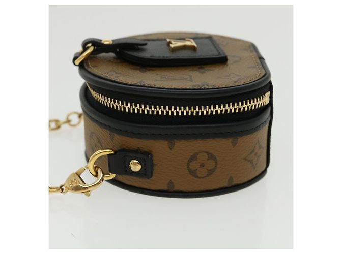 LOUIS VUITTON Borsa a spalla Chapeau con monogramma Reverse Boite Marrone M68577 LV knn091 - vista 3