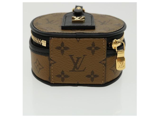 LOUIS VUITTON Borsa a spalla Chapeau con monogramma Reverse Boite Marrone M68577 LV knn091 - vista 5