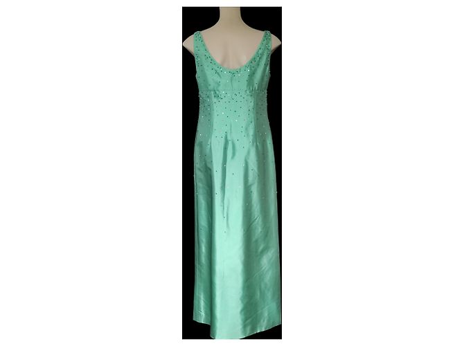 Paule Ka Abendkleid aus Seide Hellgrün - Ansicht 6