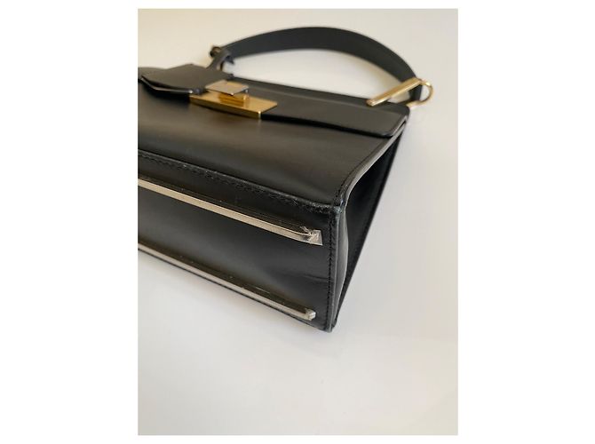 Balenciaga Le Dix Cartable Borsa a mano in pelle nera Nero - vista 11