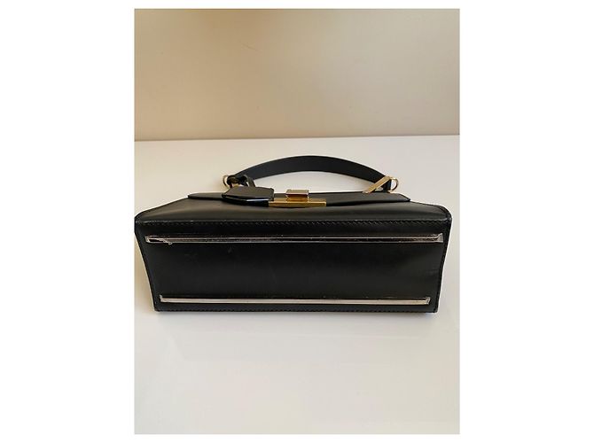 Balenciaga Le Dix Cartable Borsa a mano in pelle nera Nero - vista 12
