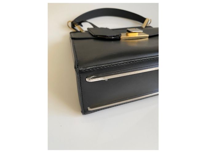 Balenciaga Le Dix Cartable Borsa a mano in pelle nera Nero - vista 13