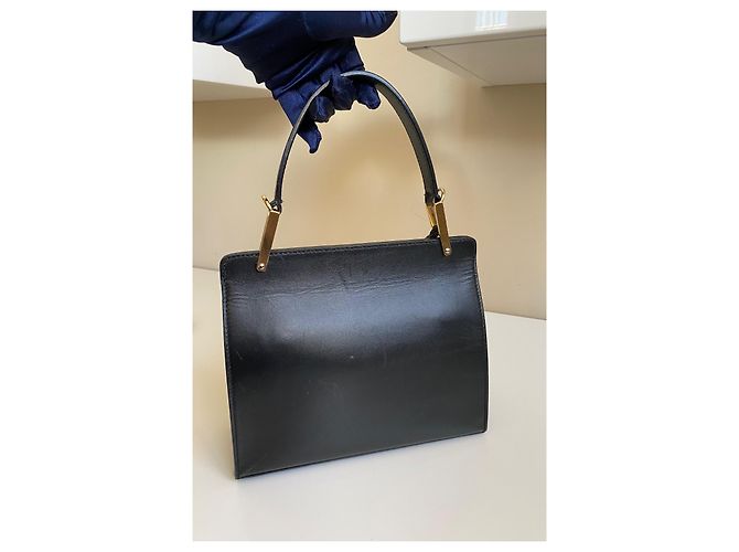 Balenciaga Le Dix Cartable Borsa a mano in pelle nera Nero - vista 3