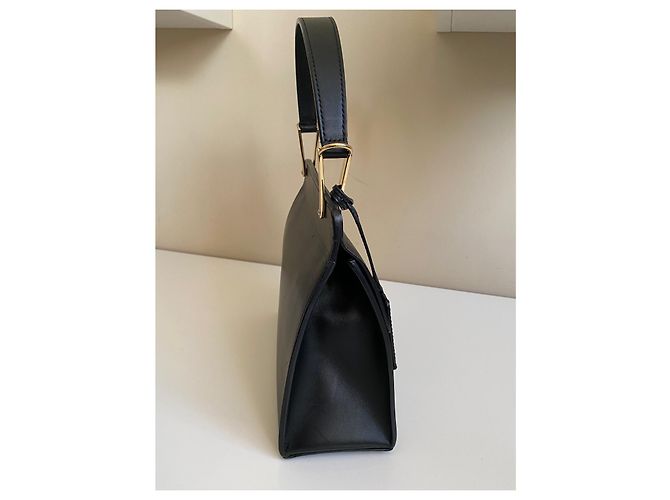 Balenciaga Le Dix Cartable Borsa a mano in pelle nera Nero - vista 4