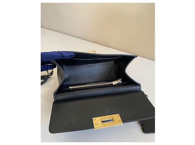 Balenciaga Le Dix Cartable Borsa a mano in pelle nera Nero - vista 9