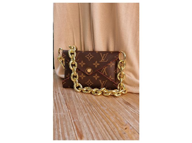 Borsa a mano Louis Vuitton Kirigami Marrone in Tela - vista 11
