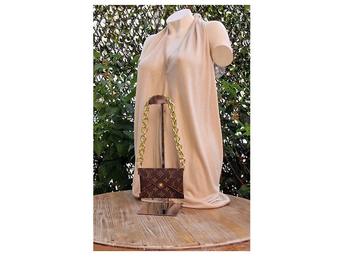 Borsa a mano Louis Vuitton Kirigami Marrone in Tela - vista 12