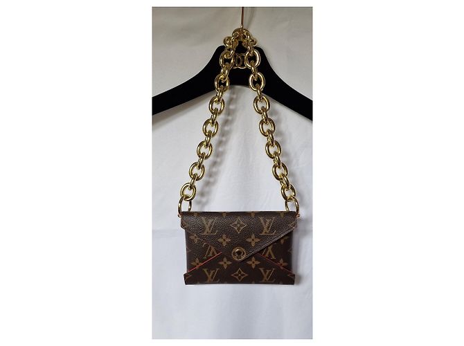 Borsa a mano Louis Vuitton Kirigami Marrone in Tela - vista 13