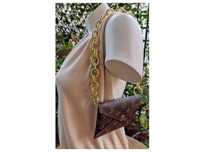 Borsa a mano Louis Vuitton Kirigami Marrone in Tela - vista 14