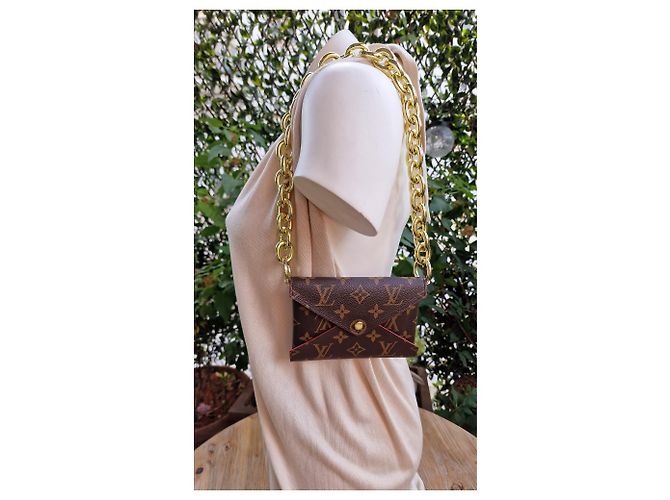 Borsa a mano Louis Vuitton Kirigami Marrone in Tela - vista 15