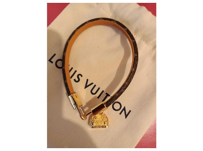 Montsouris Bracciale Louis Vuitton Alma tela Monogram Marrone - vista 11