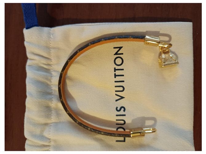 Montsouris Bracciale Louis Vuitton Alma tela Monogram Marrone - vista 5