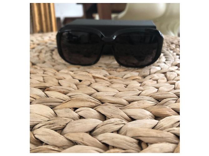 Gafas de sol La Perla negras de plástico Negro - vista 7