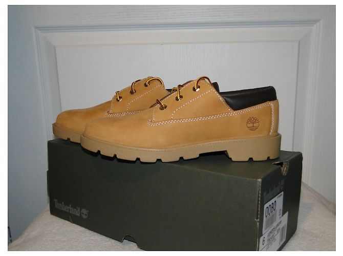 TIMBERLAND Scarpe stringate Oxford basse Caramello - vista 3