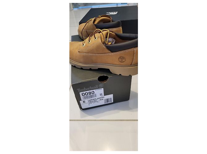 TIMBERLAND Scarpe stringate Oxford basse Caramello - vista 6