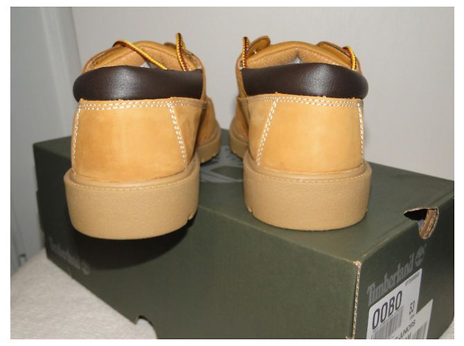 TIMBERLAND Scarpe stringate Oxford basse Caramello - vista 9