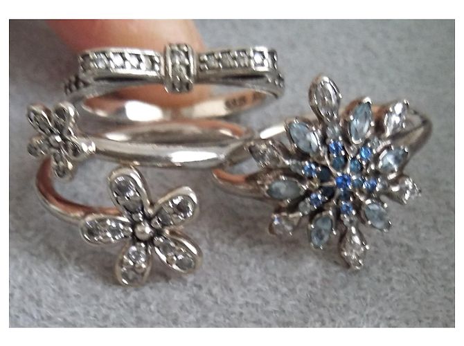 Trío de nuevos anillos PANDORA de EE. UU. 6 / FR 52 - vista 2