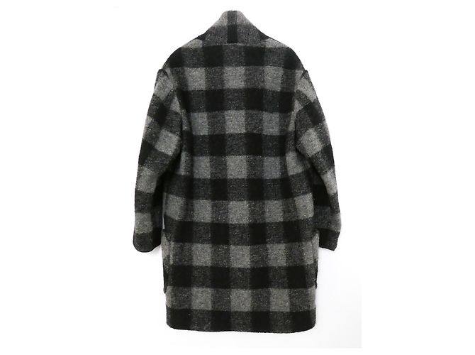Isabel Marant Etoile Gabrie Karierter Mantel - Ansicht 2