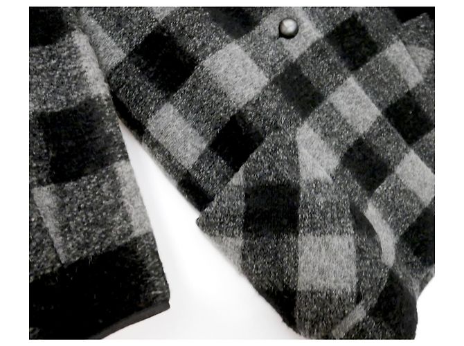 Isabel Marant Etoile Gabrie Karierter Mantel - Ansicht 7