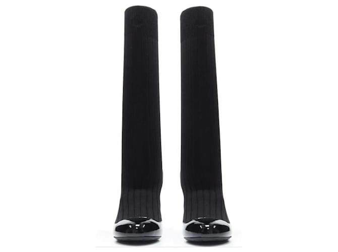 Cambon Chanel calcetín Negro - vista 2