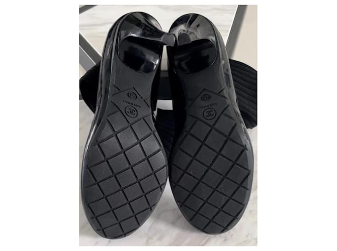 Cambon Chanel calcetín Negro - vista 6