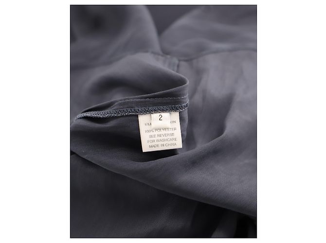 Ulla Johnson Ärmelloses Midikleid mit Cut-Out aus marineblauem Polyester - Ansicht 5