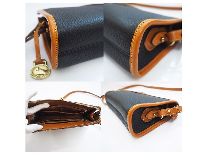 Dooney & Bourke Borsa a tracolla Donney & Bourke in pelle nera e marrone Nero - vista 10