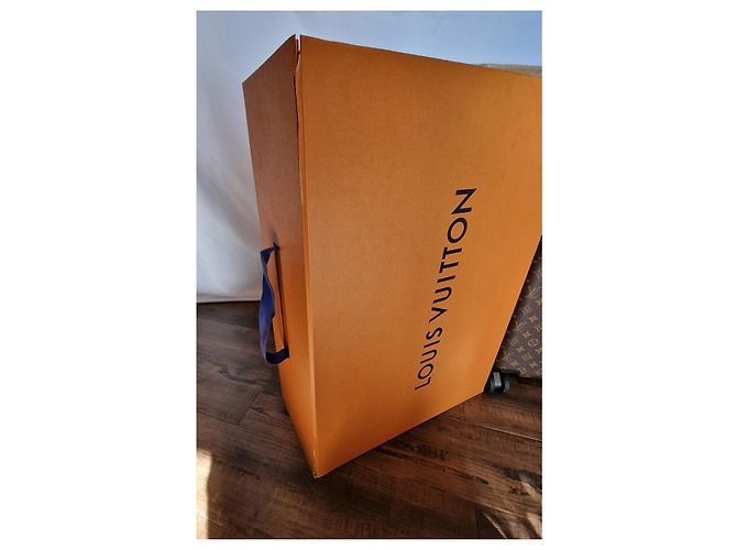 Louis Vuitton Horizont 55 EINZIGARTIG IN DER WELT Braun Rot - Ansicht 11