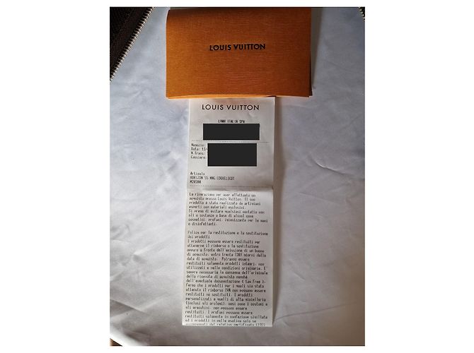 Louis Vuitton Horizont 55 EINZIGARTIG IN DER WELT Braun Rot - Ansicht 7
