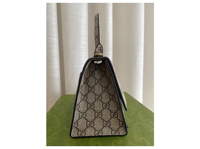 Gucci x Balenciaga Hourglass The Hacker Project misura piccola Beige - vista 5