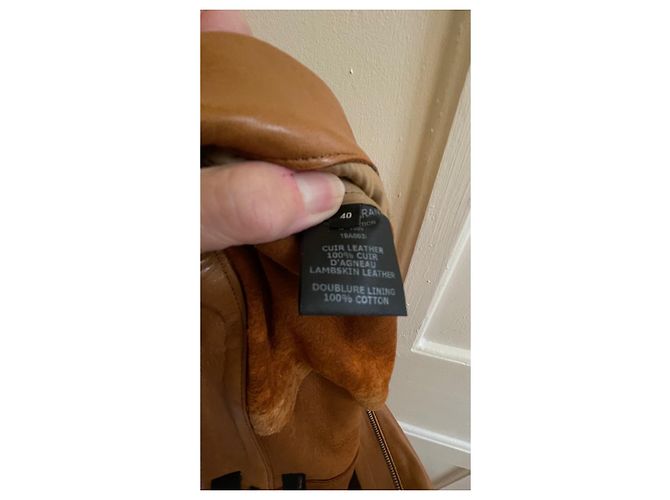Isabel Marant Lammlederhose caramel Karamell - Ansicht 4