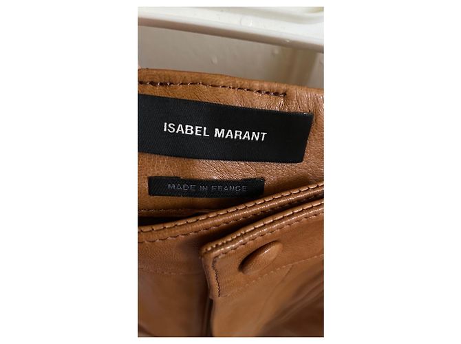 Isabel Marant Lammlederhose caramel Karamell - Ansicht 5