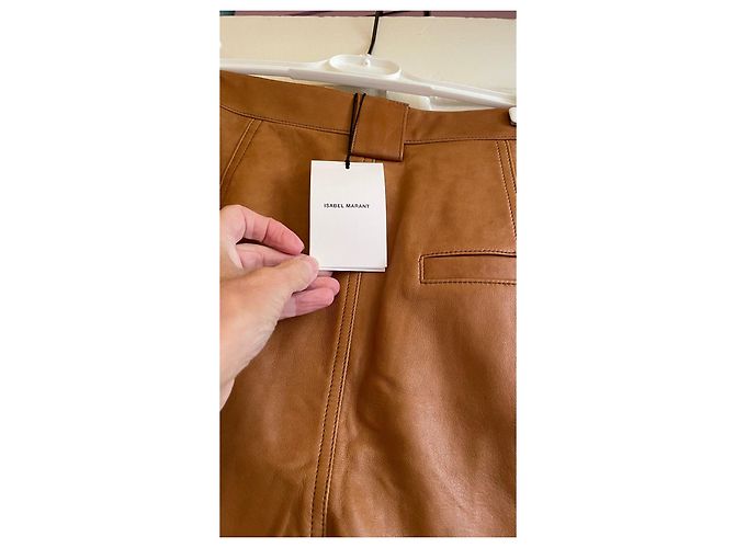 Isabel Marant Lammlederhose caramel Karamell - Ansicht 6