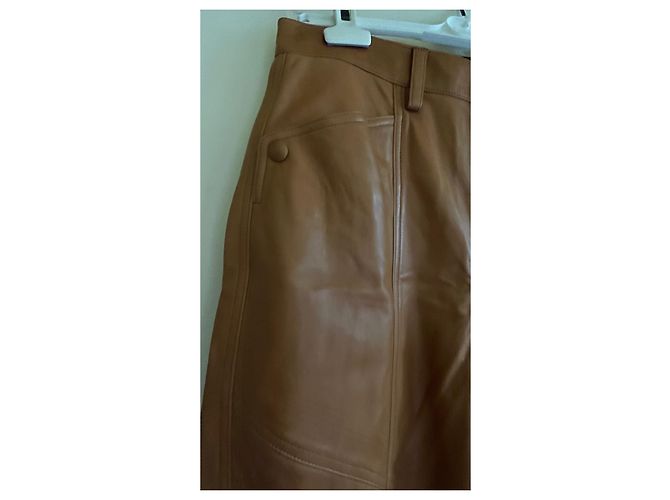 Isabel Marant Lammlederhose caramel Karamell - Ansicht 9