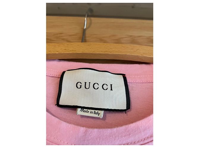 Camiseta Gucci Bambi Rosa de Algodón Talla M - vista 2