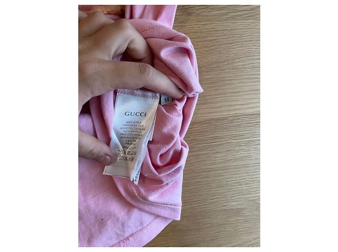 Camiseta Gucci Bambi Rosa de Algodón Talla M - vista 5