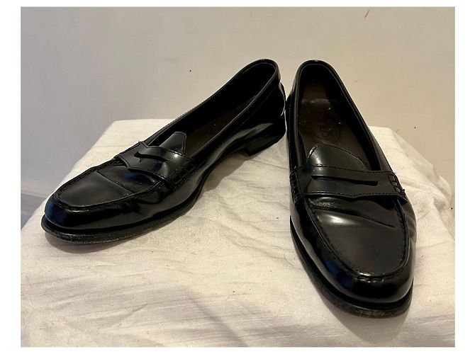Tod's Mocassini Tod´s Gommino in pelle nera Nero - vista 3