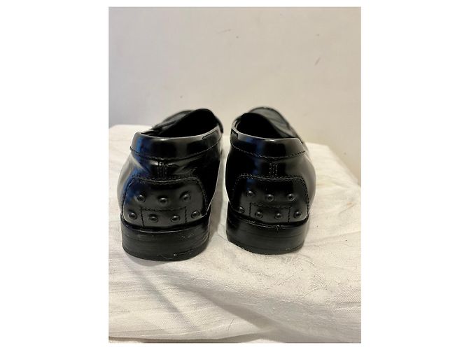 Tod's Mocassini Tod´s Gommino in pelle nera Nero - vista 4