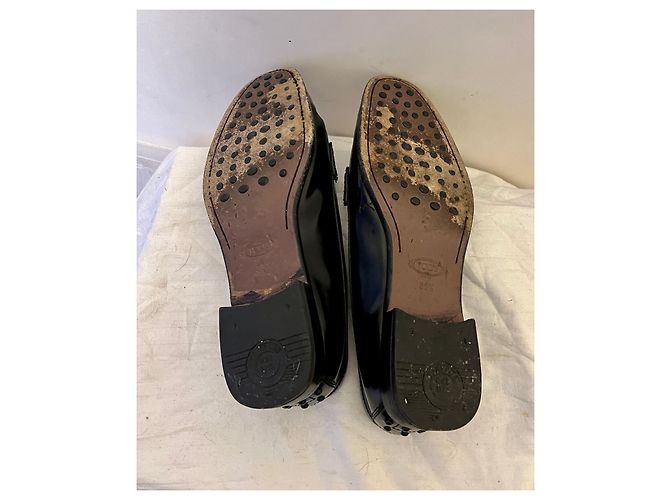 Tod's Mocassini Tod´s Gommino in pelle nera Nero - vista 7